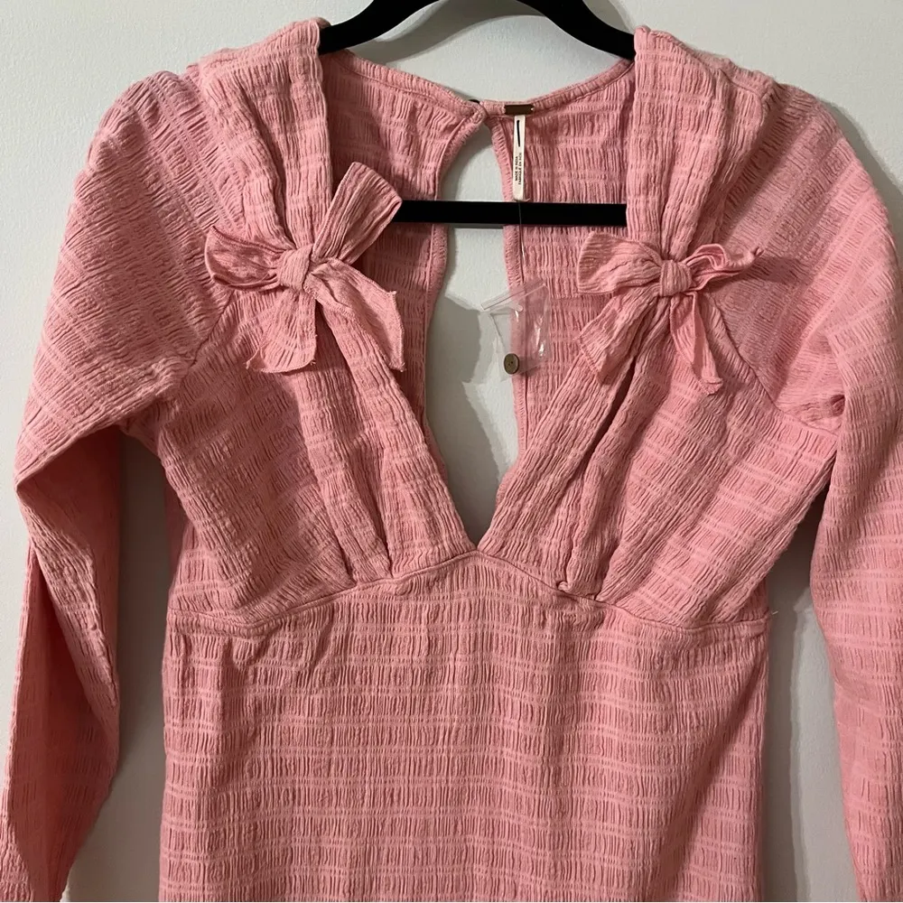 NWOT Free People Women's Palina Mini Dress Sz L - Image 5