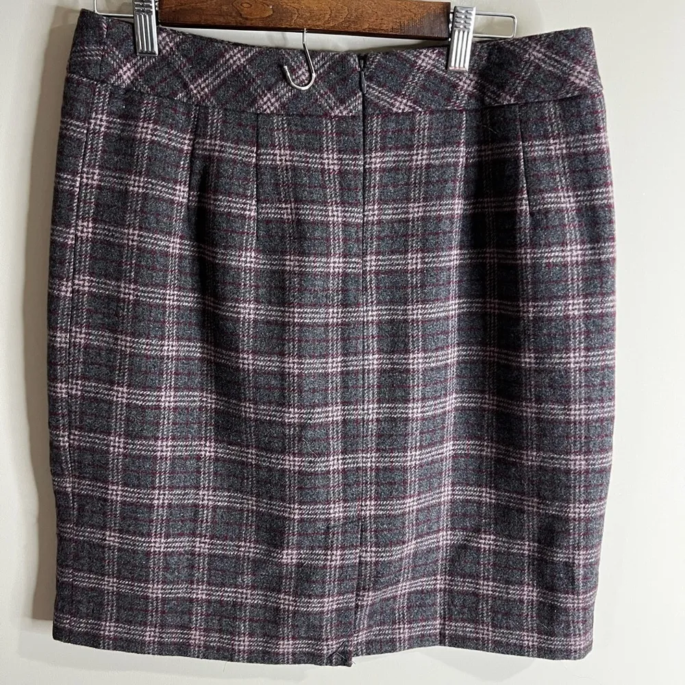 NWOT chadwicks of Boston wool blend mini pencil skirt 10p - Image 5