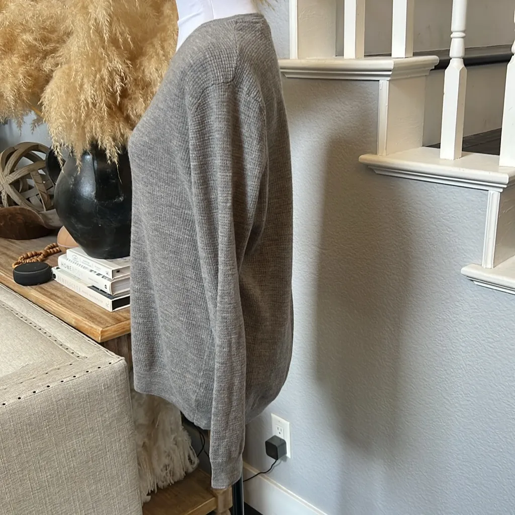 ATM Anthony Gray Crewneck Sweater 100% Merino Wool Size Large - Image 3