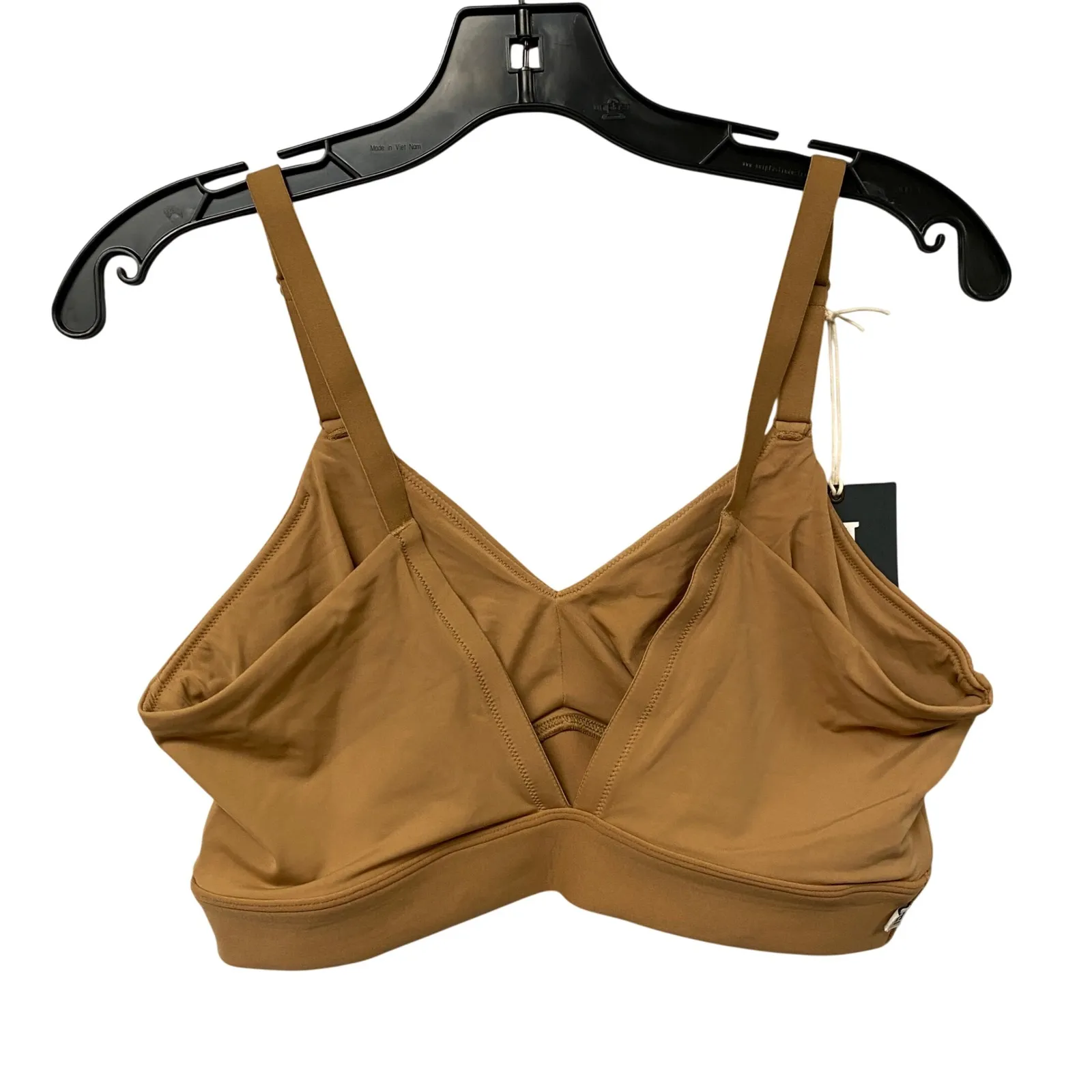 Harper Wilde Bliss Triangle Bralette BGD Tan Soft Comfort Everyday Support 2XL Size undefined - Image 3