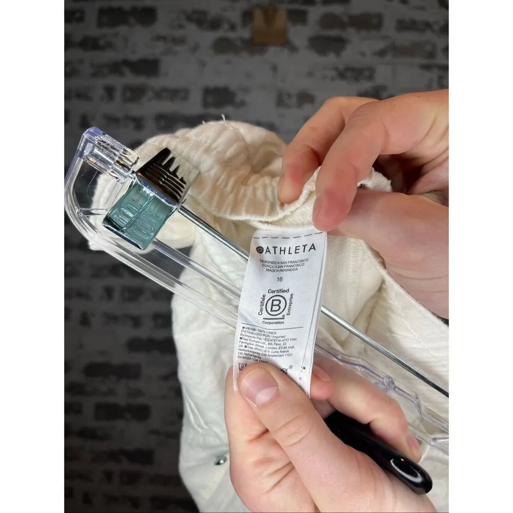 ATHLETA | women linen wide leg pants - Image 5