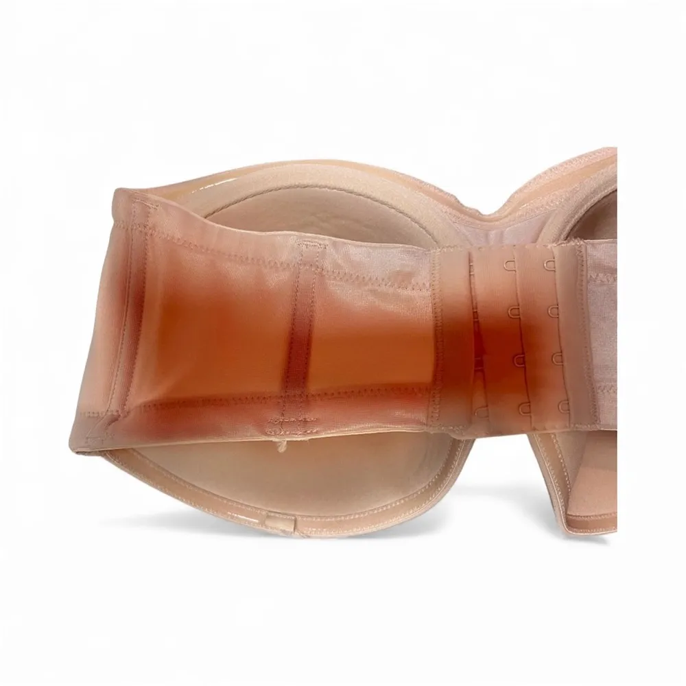 Wacoal Red Carpet Strapless Underwire Bra Size 36G  Nude Beige Style 854119 - Image 6