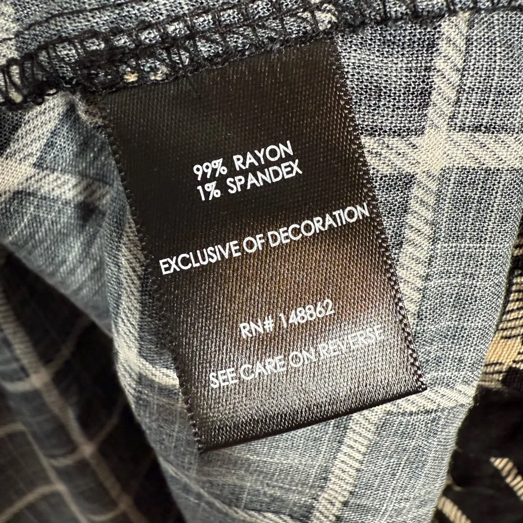 Torrid Emma Babydoll Rayon Slub Lace Trim Tunic Top NWOT W1868 Plus Size 3X - Image 10