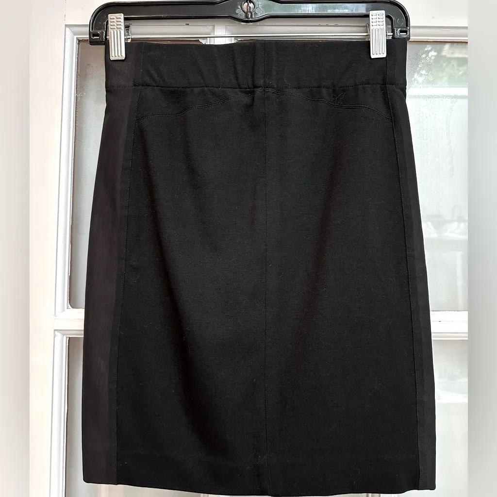 Robert Rodriguez Black Tan Side Panel Mini Pencil Skirt Size 2 XS Career Chic - Image 10
