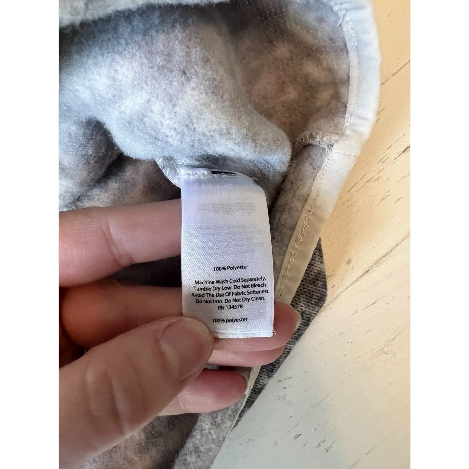 Vineyard‎ Vines 1/4 Zip Women Gray Fair Isle Pullover Sweater Jacket Sz Small - Image 3