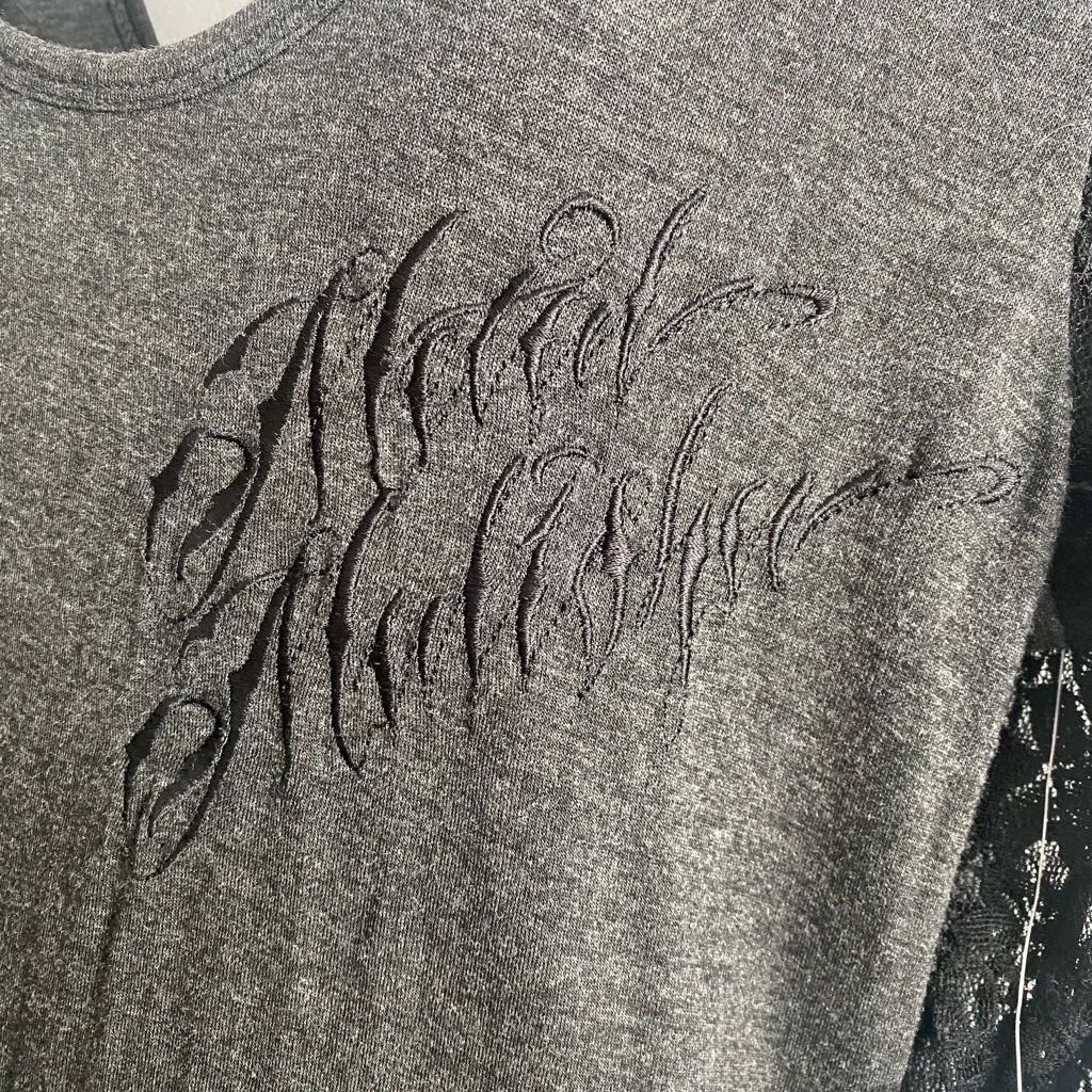 Metal Mulisha Betty Dress Long Lace Sleeves 
Soft Stretchy‎ Fabric
Size XL - Image 6