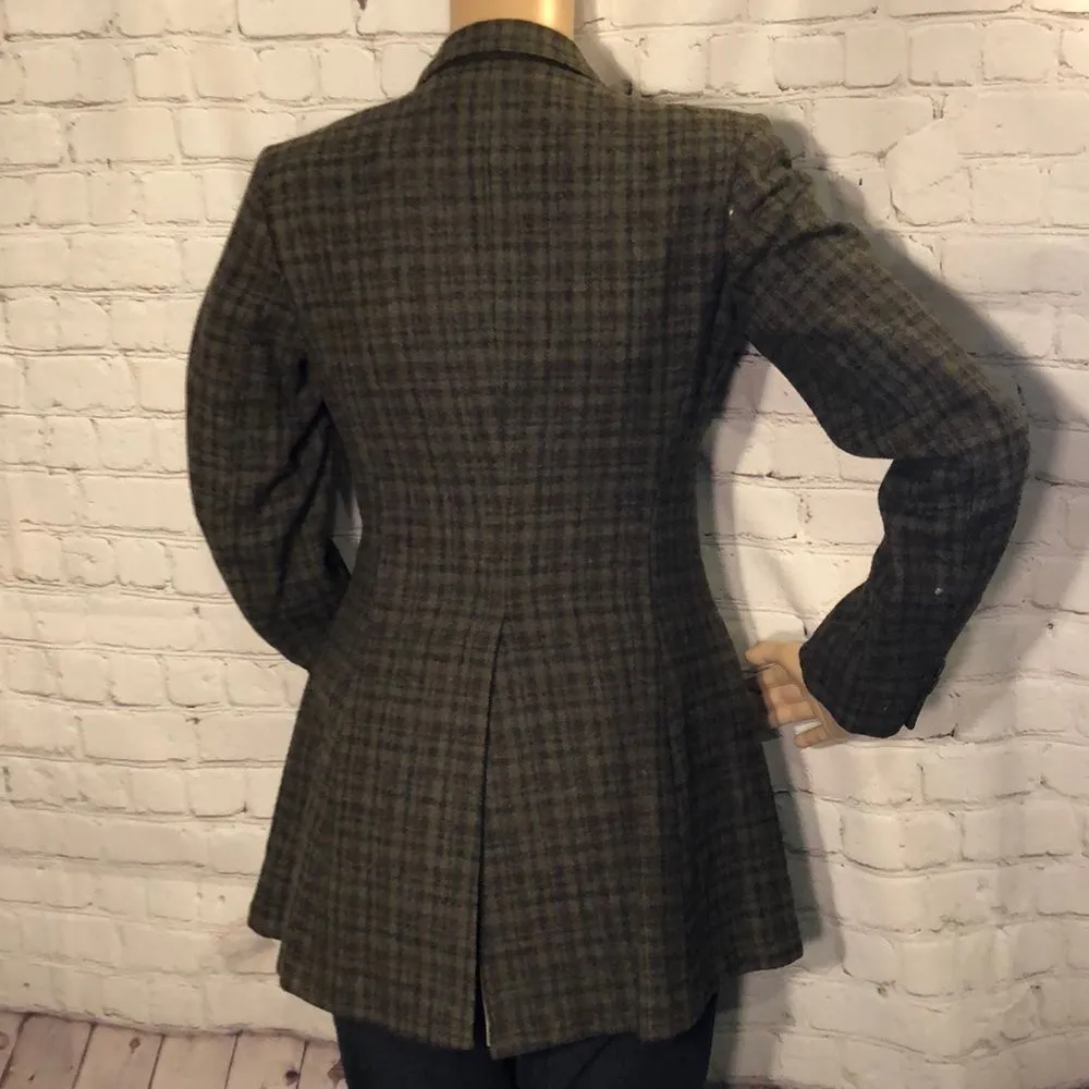 Vintage Handmade Tailored English Riding Jacket One of a Kind Collector Item Green Size undefined - Image 5