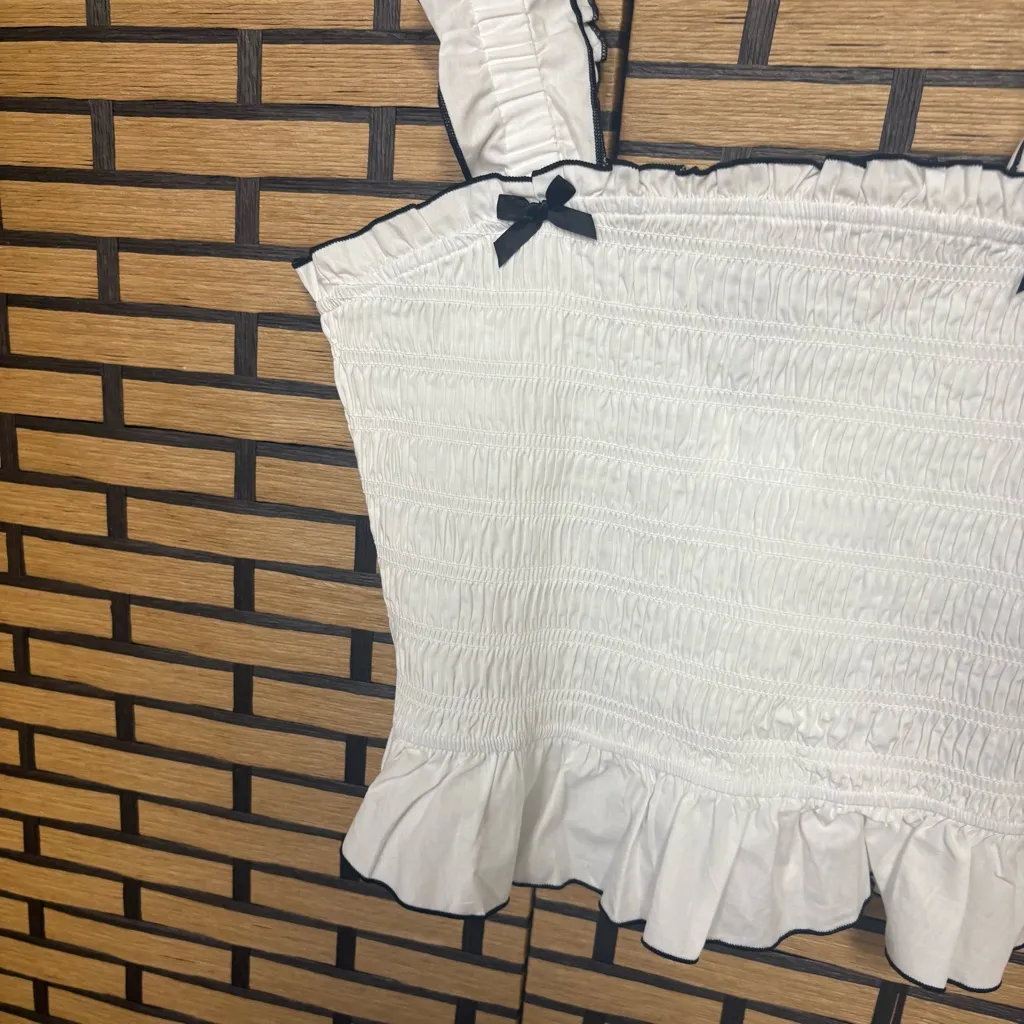 Trixxi White Tank Top Size XL - Image 3