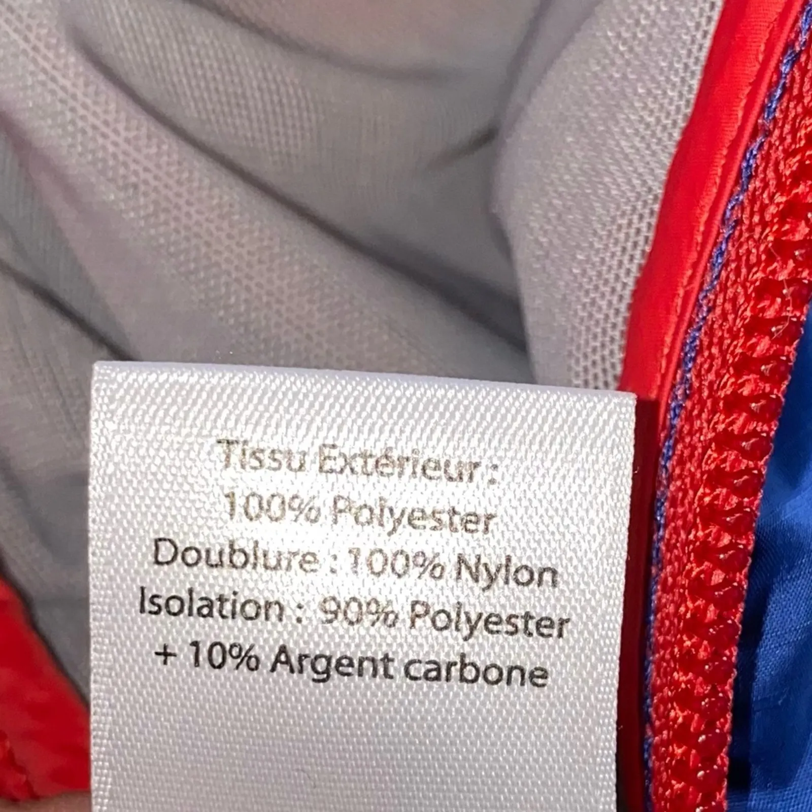 Sierra Designs Blue Lightweight Puffer Jacket Women’s Small Packable Coat - Image 8