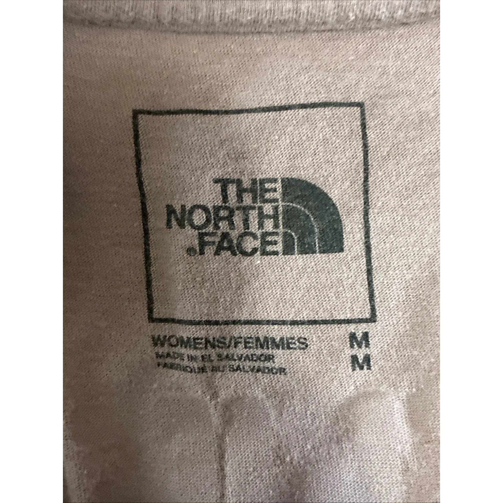 The North Face T Shirt Dusty Rose Short Sleeve Logo Shirt Womens Size Medium - Image 3