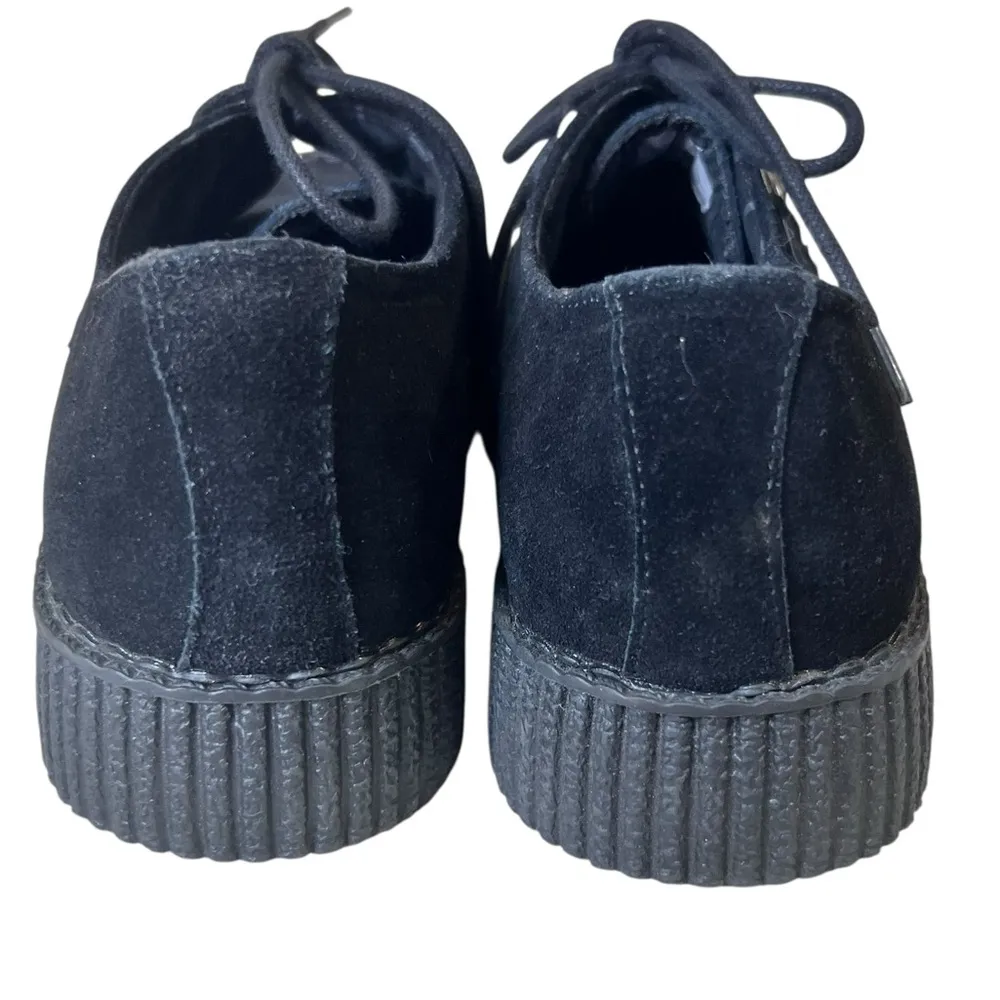 T.U.K black suede leather creepers Size 9 - Image 8