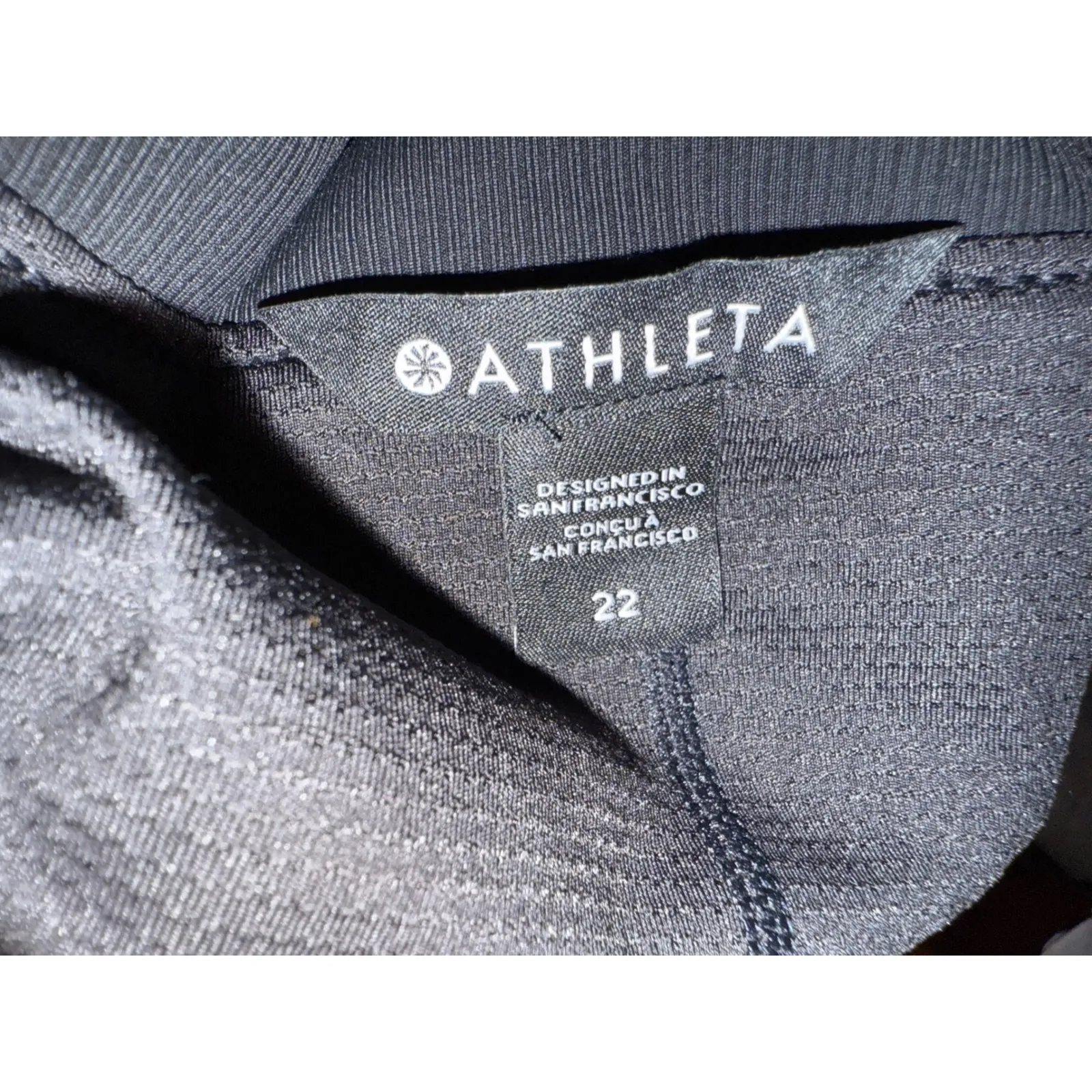 Athleta‎ Ace Tennis Skort Golf Skirt Athletic Activewear black Size 22 - Image 7