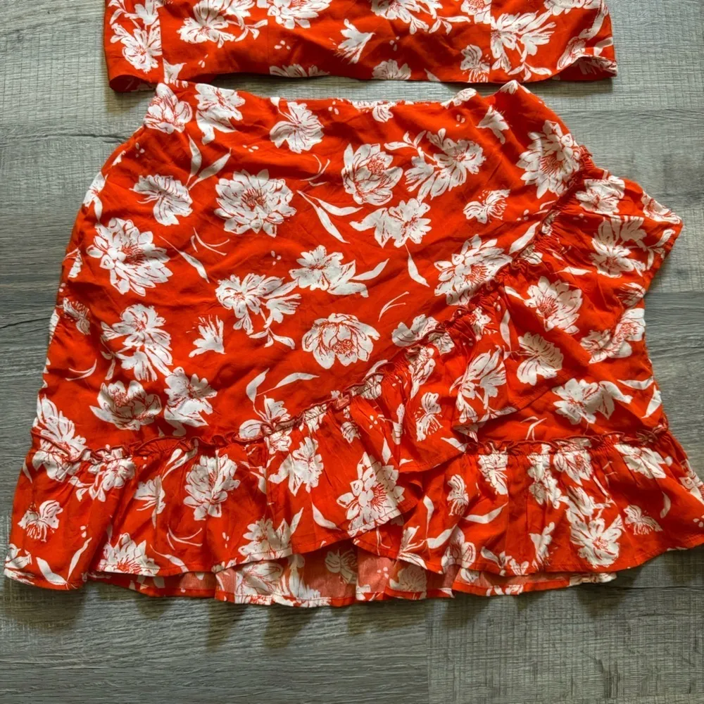 Floral 2 Piece Skirt & Top Set - Image 2