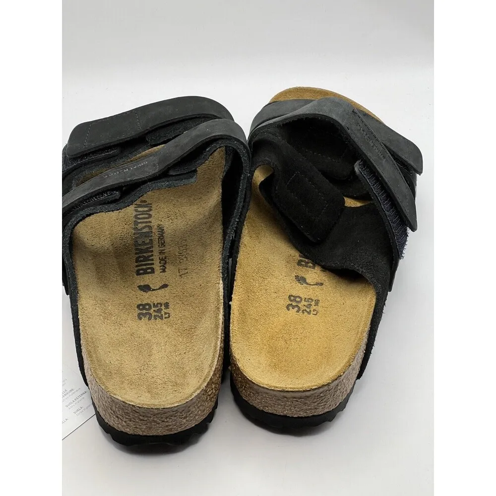 Birkenstock Women Uji Slide Sandal Black Size 7-7.5 US / 38 EU New $150 - Image 7