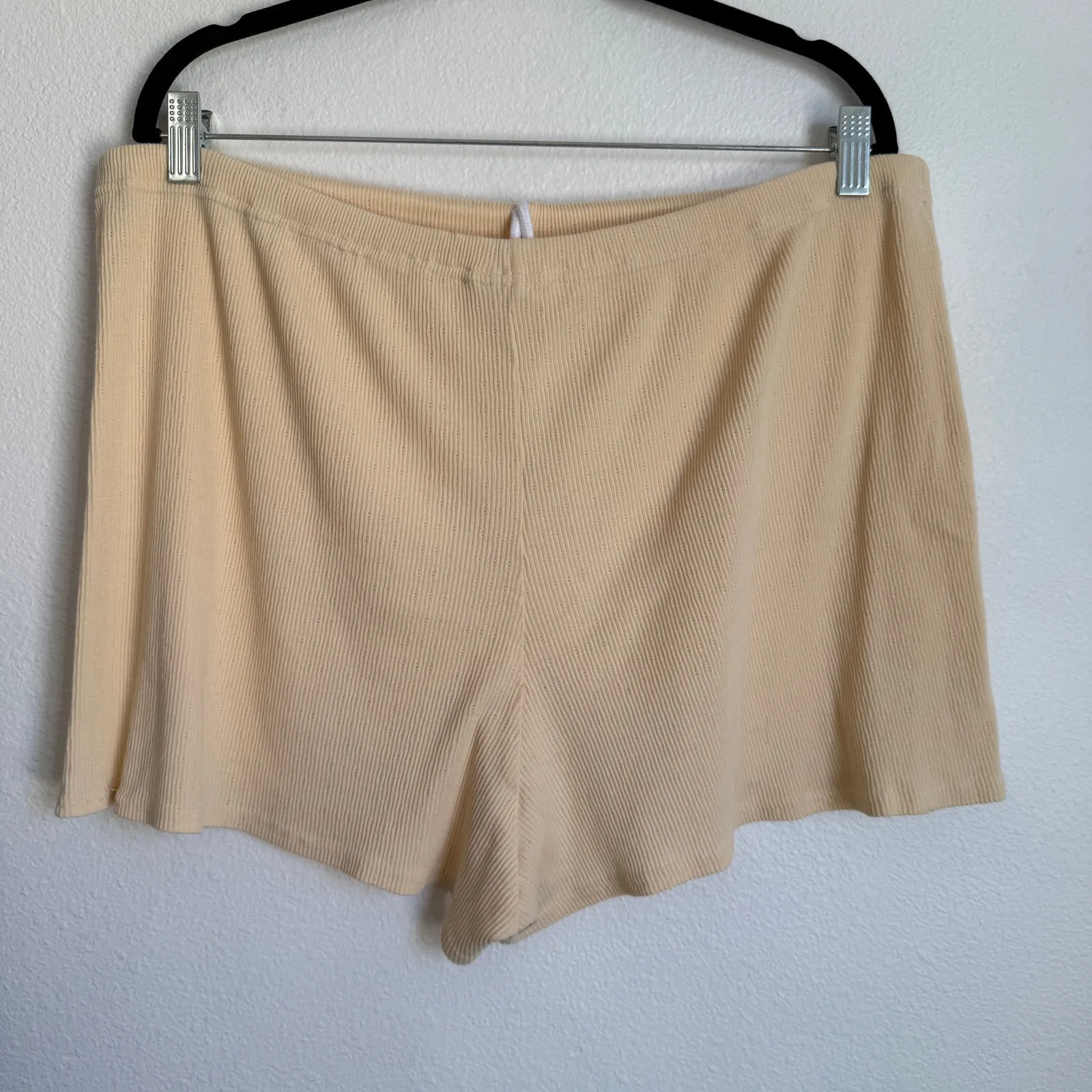 Vintage Victoria's Secret Country Pointelle Knit Pajama Set Butter Yellow Sz L - Image 8