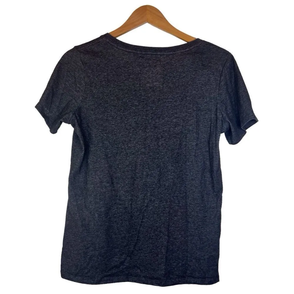 Nike Womens Every Single Day Performance Vneck Tee Athletic Cut Size‎ Large Dri - Image 3