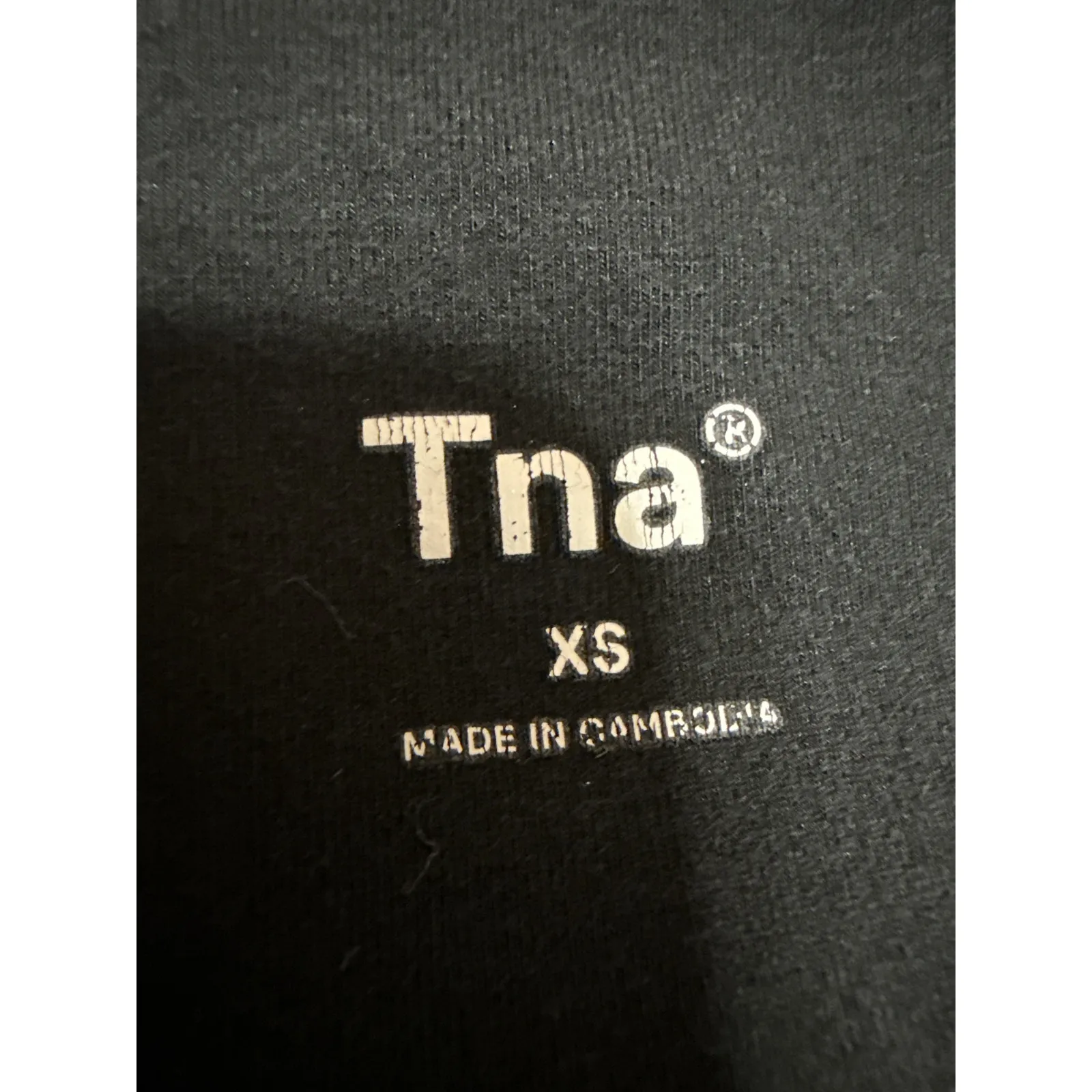 Aritzia TNA Women's Black Mid Rise Yoga Running Athletic Biker Shorts Size XS - Image 4