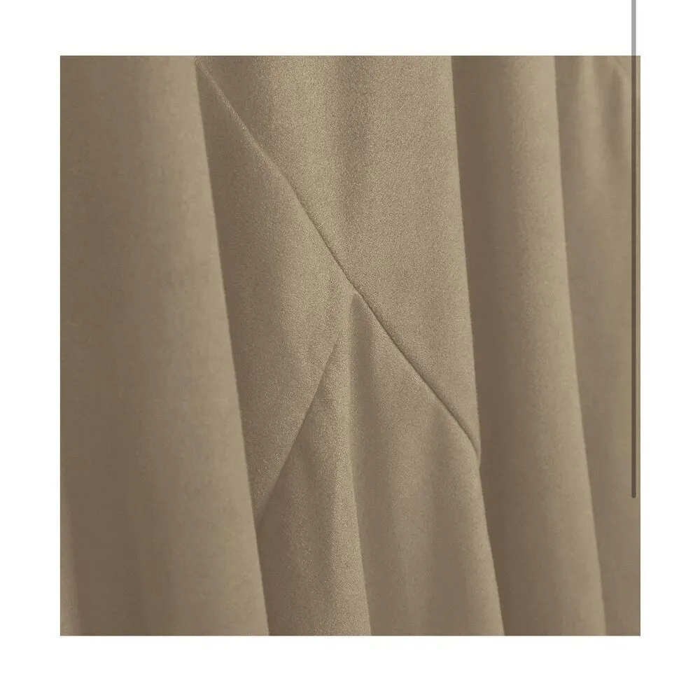 NEW Urban CoCo Vintage Elastic Waist A-Line Midi Skirt M - Image 3