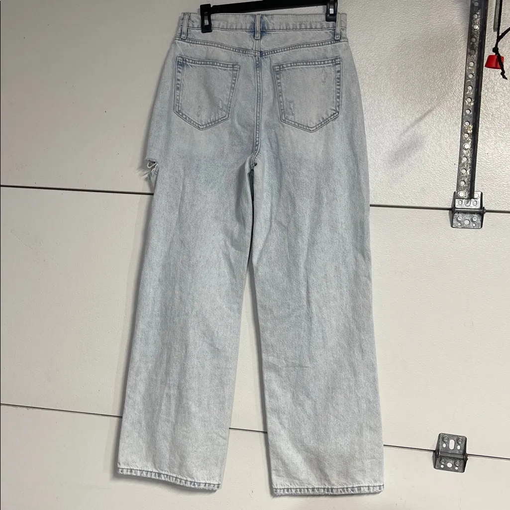 ALTARD STATE WOMENS DISTRESSED STRAIGHT LEG JEAN NEW WITH TAGS 27 - Image 6