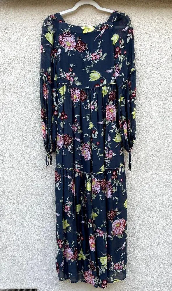 NEW Anthropologie Evelin Maxi Dress XS Floral - Image 10