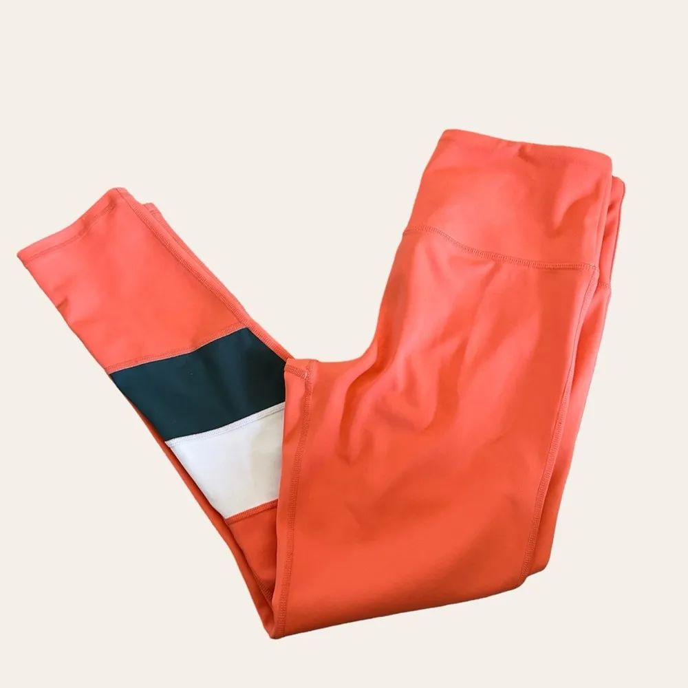 ZYIA Active Tangerine Angle Block Light N Tight Hi-Rise 7/8 Leggings - Image 2