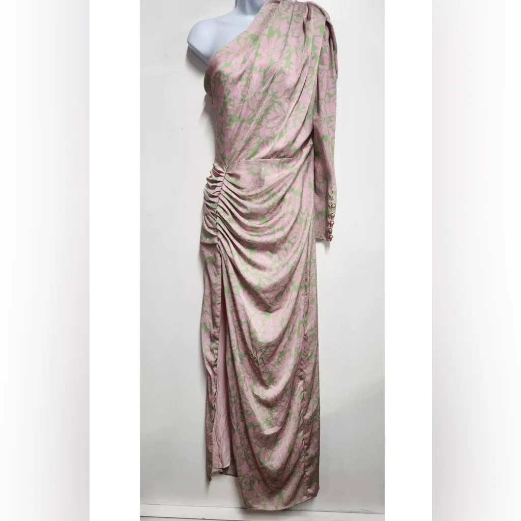 Free People x Azulu Sunny Satin Gown Size S. B27 - Image 5