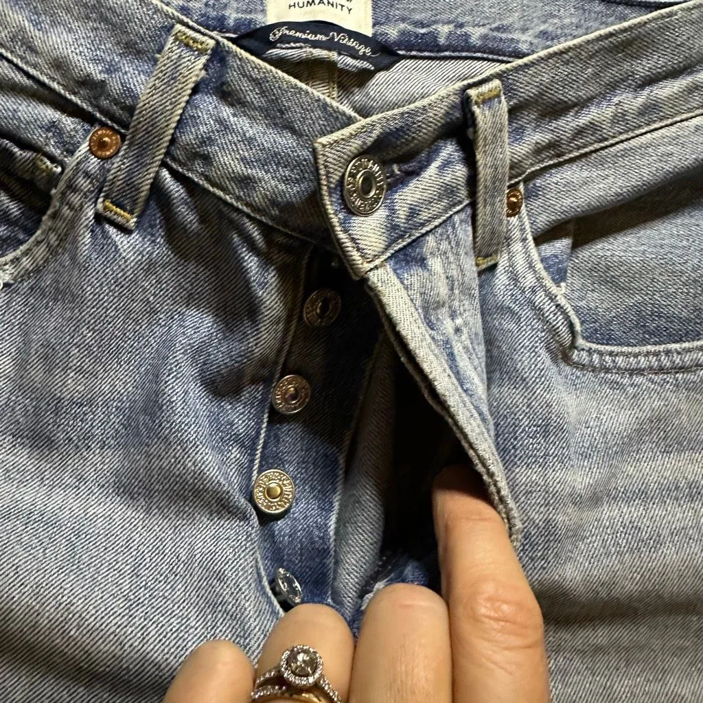 Citizens of humanity v front Issa jeans 26 button fly - Image 6