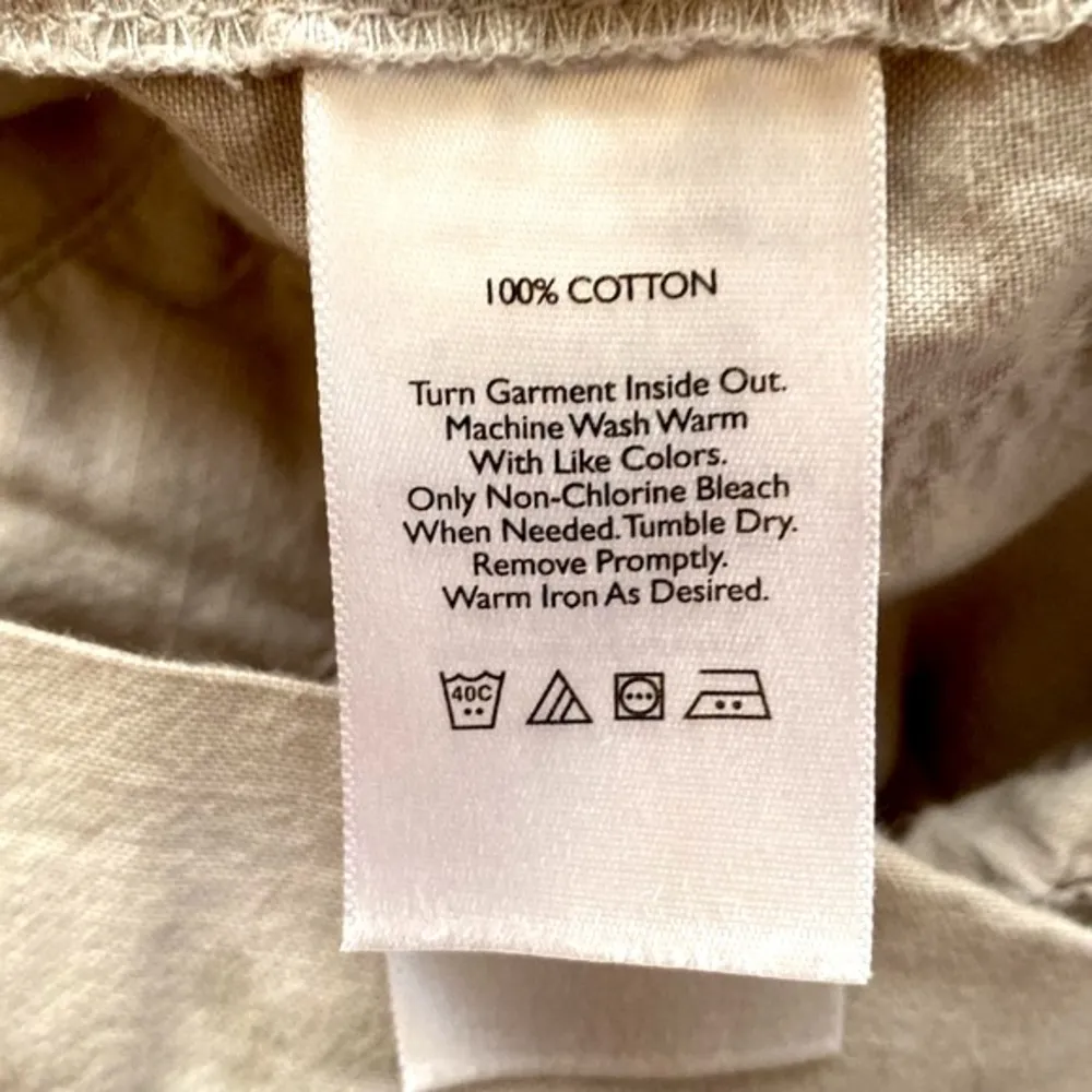 Eddie Bauer|| Beige spring short jacket with pockets - Image 10