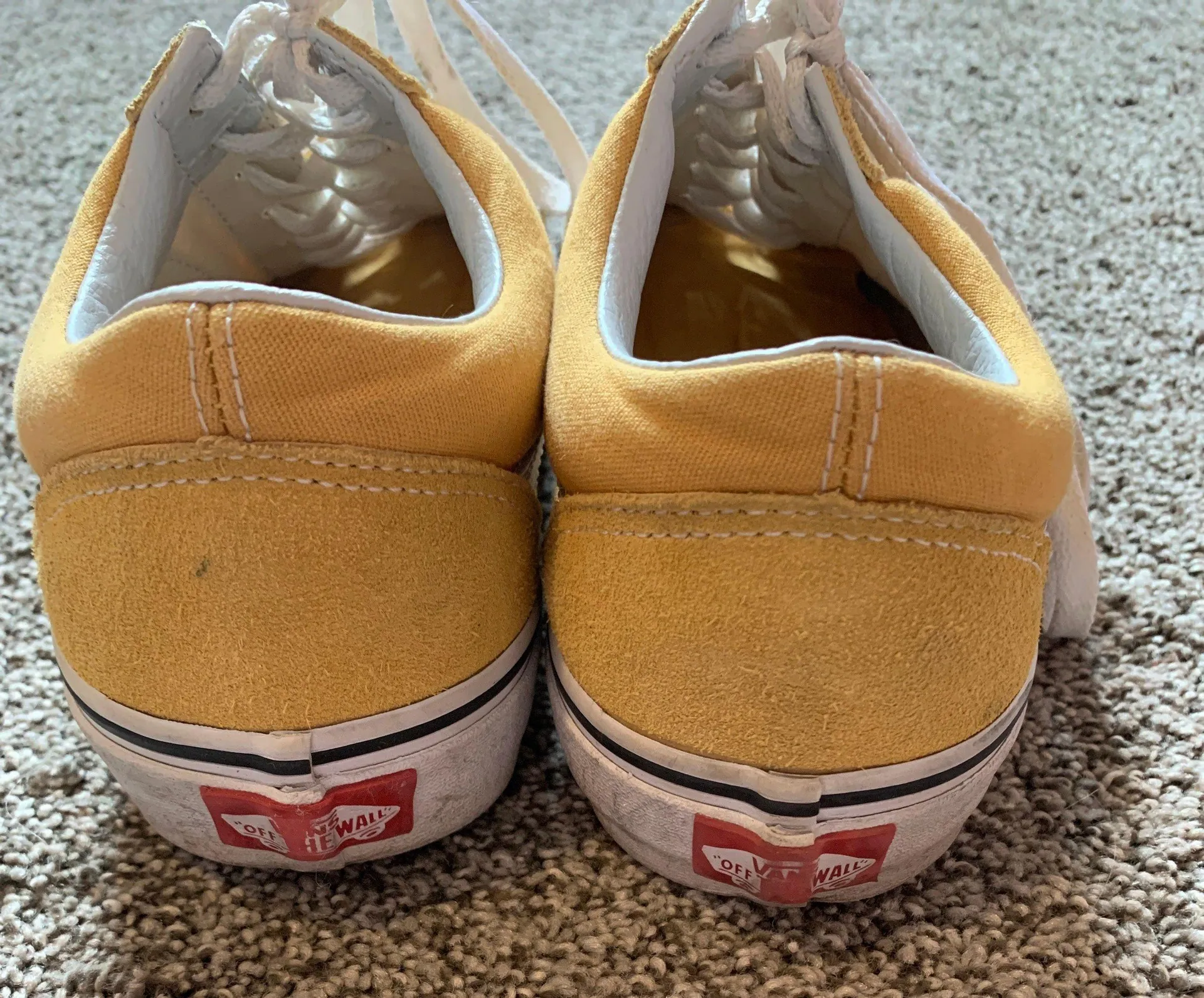 Vans Tie up Yellow - Image 2