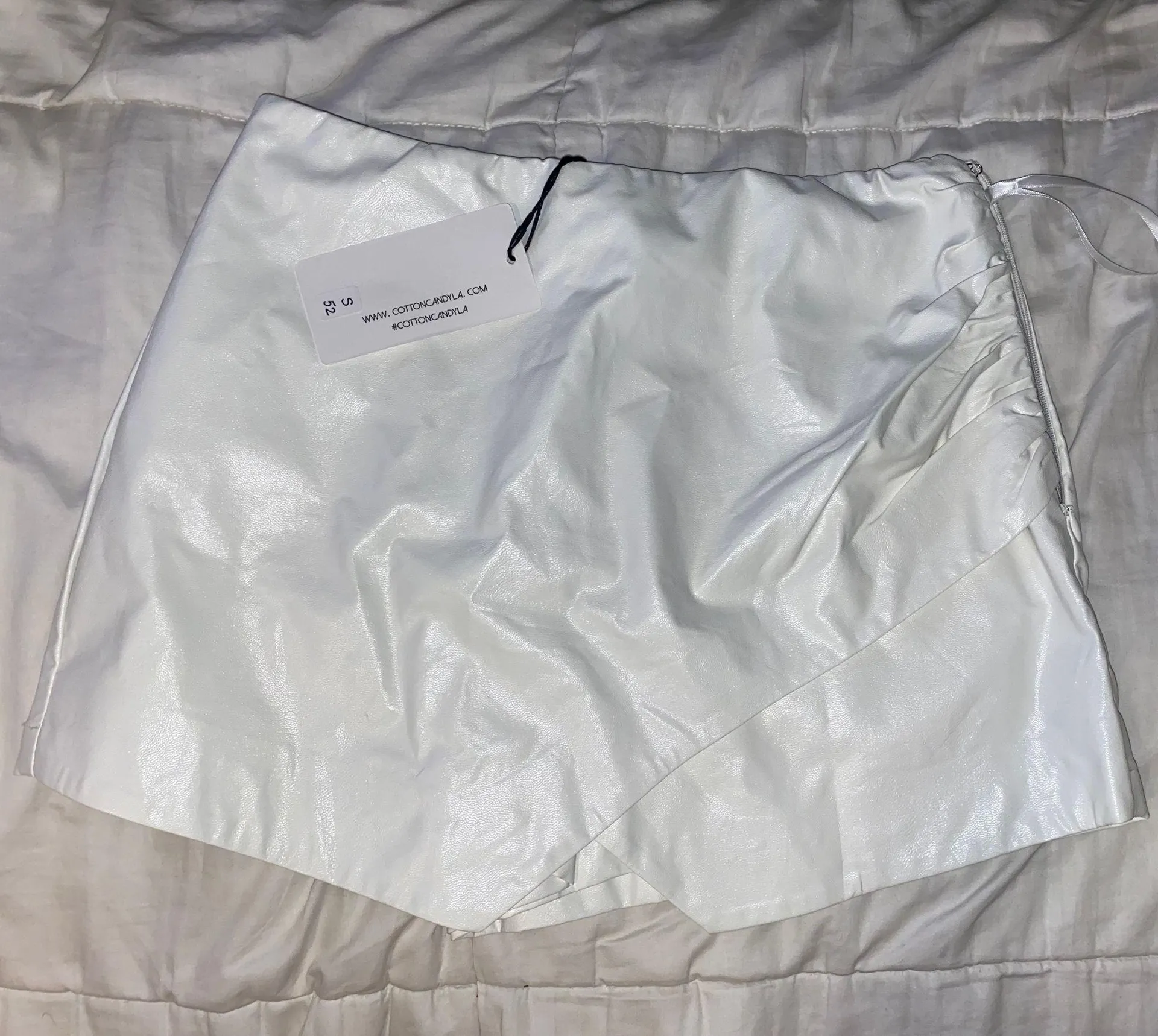 Leather Skort  - Image 2