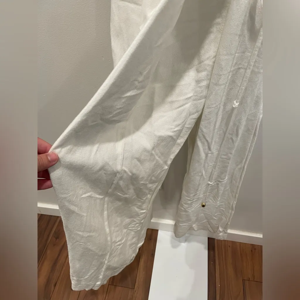 Rosetta Getty x RTR‎ White Apron Jumpsuit Size 0 - Image 8