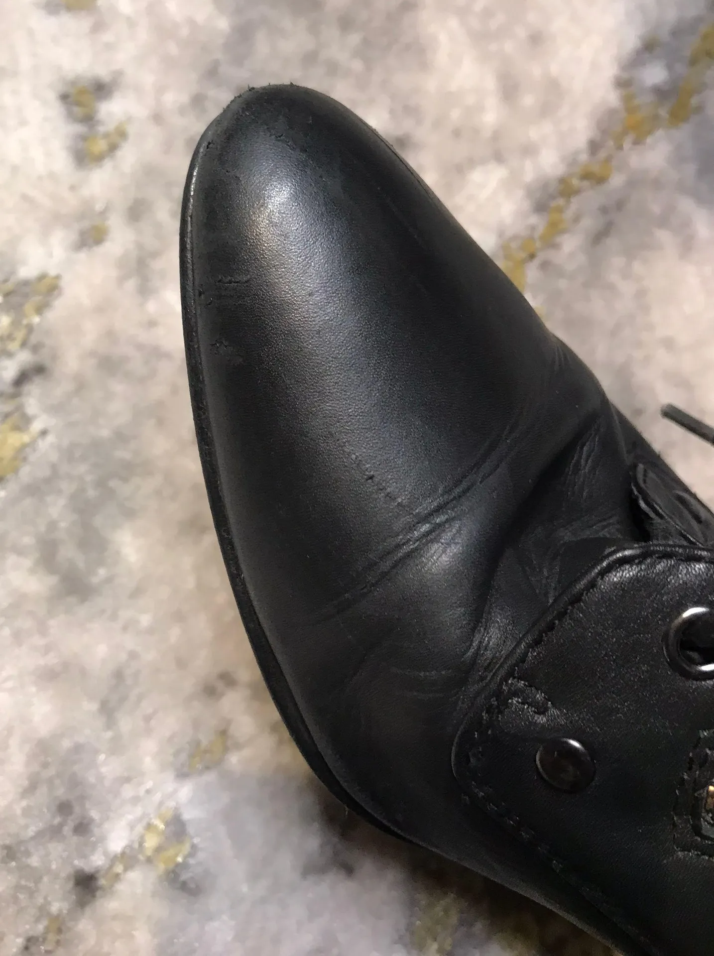 Alfani Evette Leather Lace Up Booties - Image 6