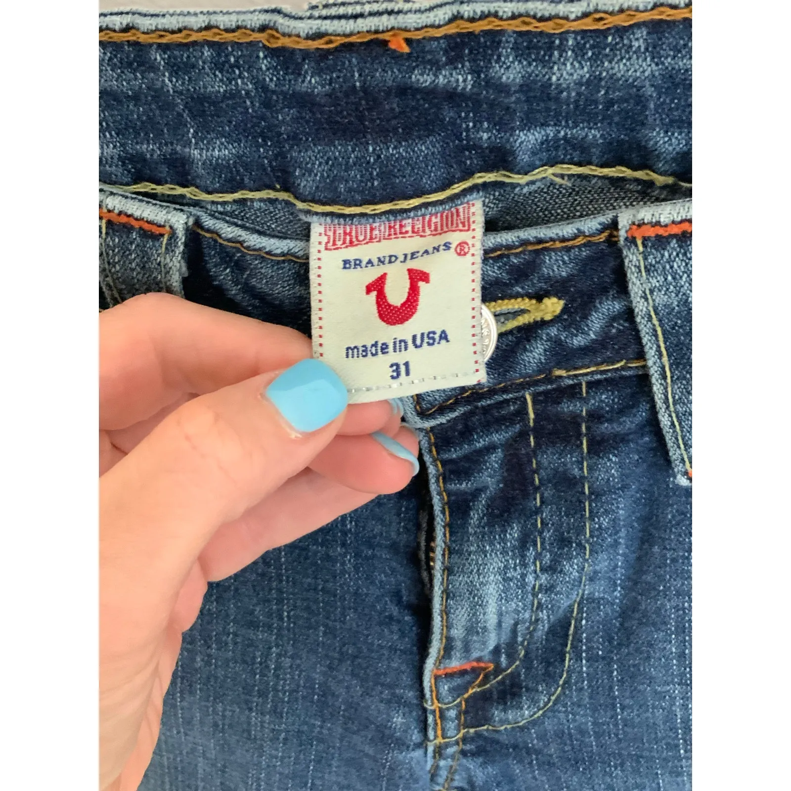 True Religion Women's‎ flare jeans size 31 - Image 2