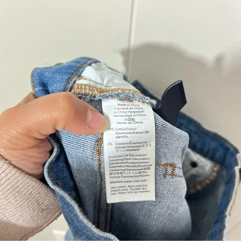 Madewell Jeans Womens The High Rise Slim BoyJean Size 24 - Image 9