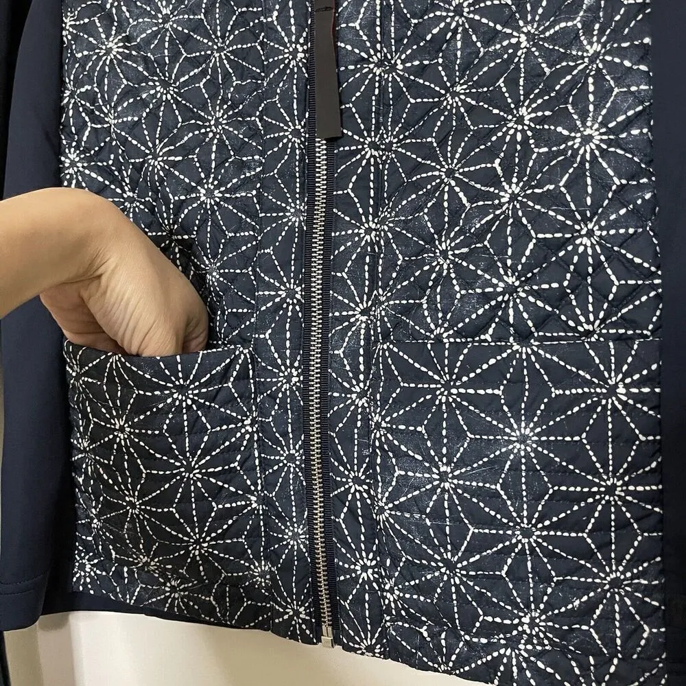 LULULEMON CARDIGAN AGAIN NAVY FULL ZIP JACKET SIZE US 6 - Image 4