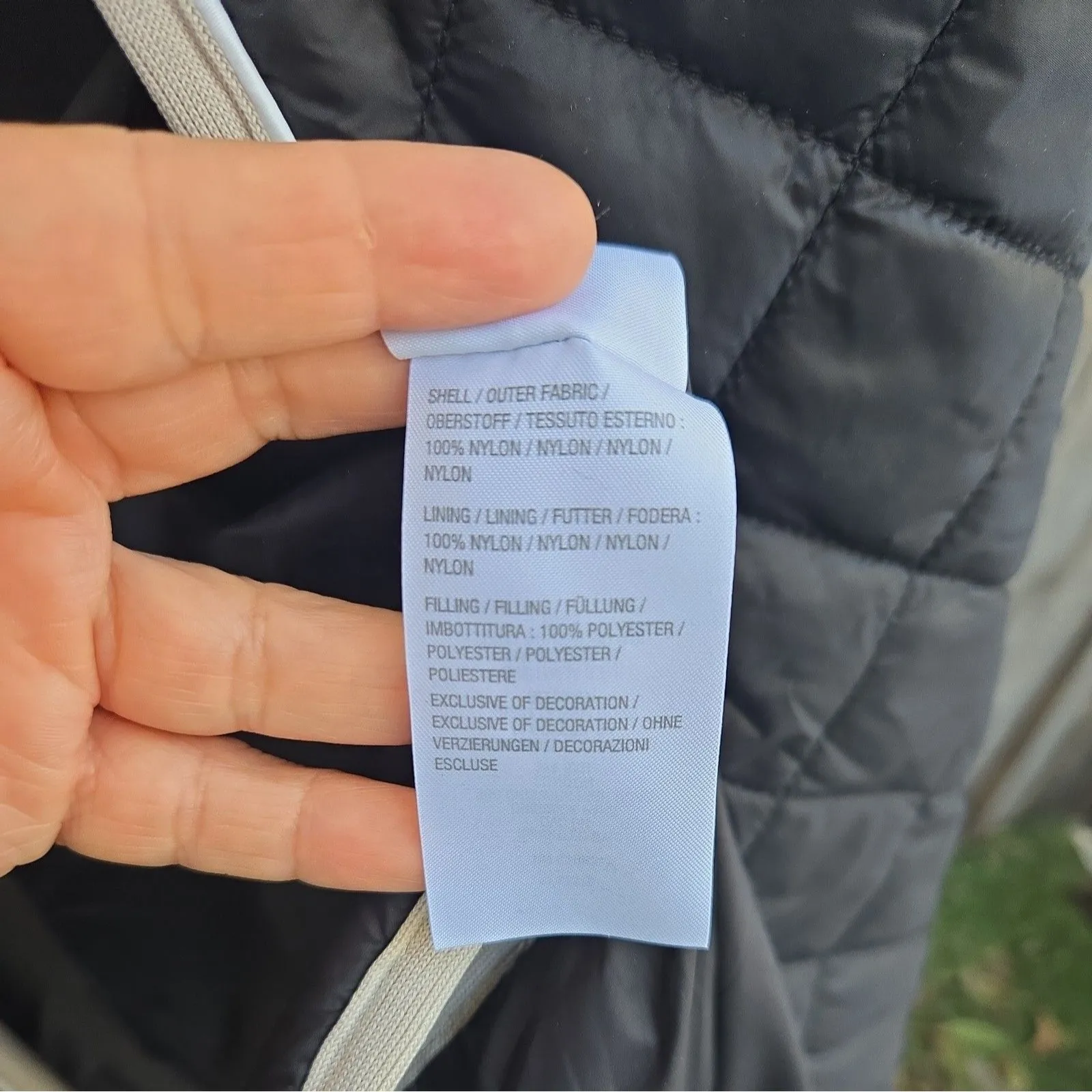 Dennis by Dennis Basso Black Quilted Nylon Insulated Womens Jacket Size 2x - Image 7