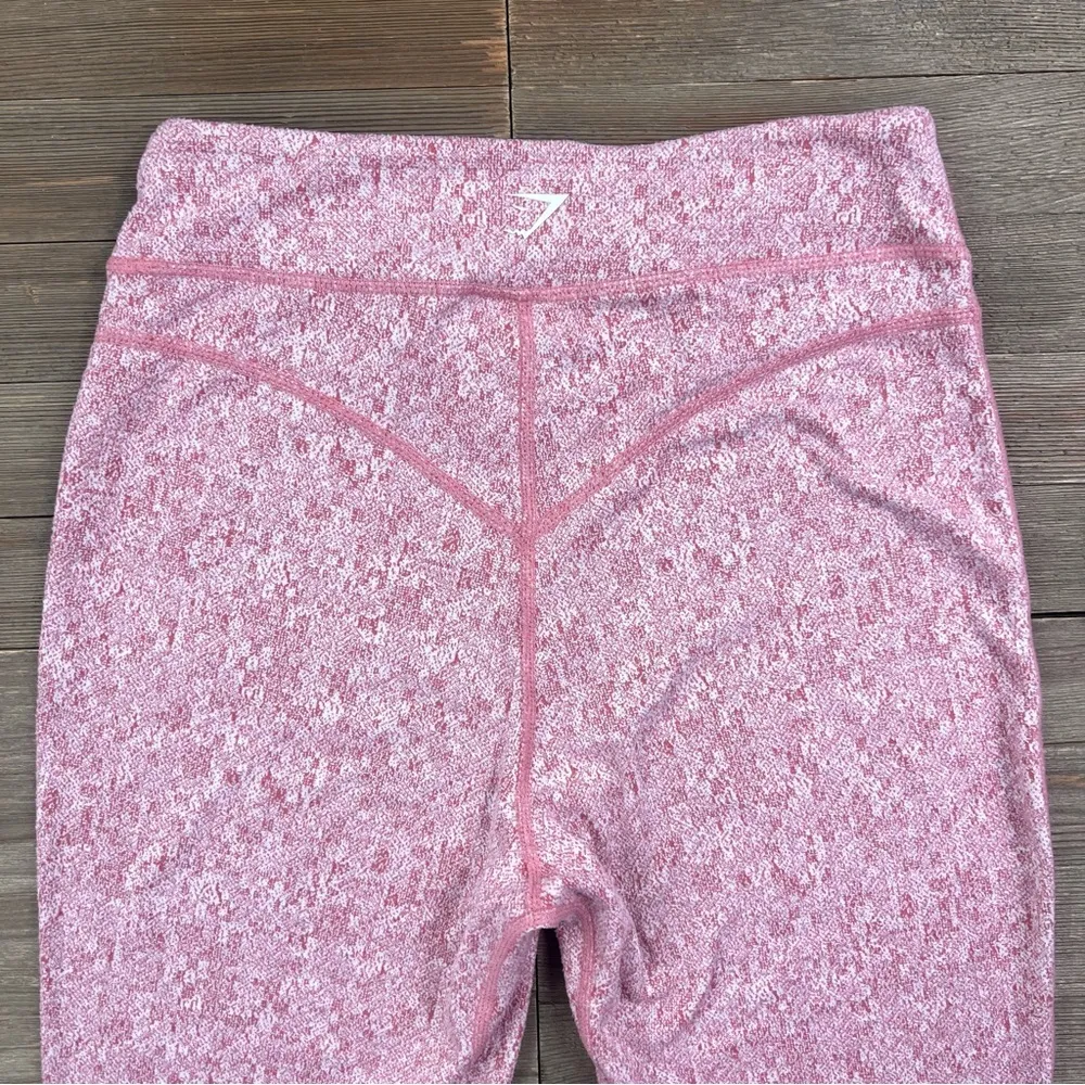 Gymshark Fleur Texture Leggings - Image 7