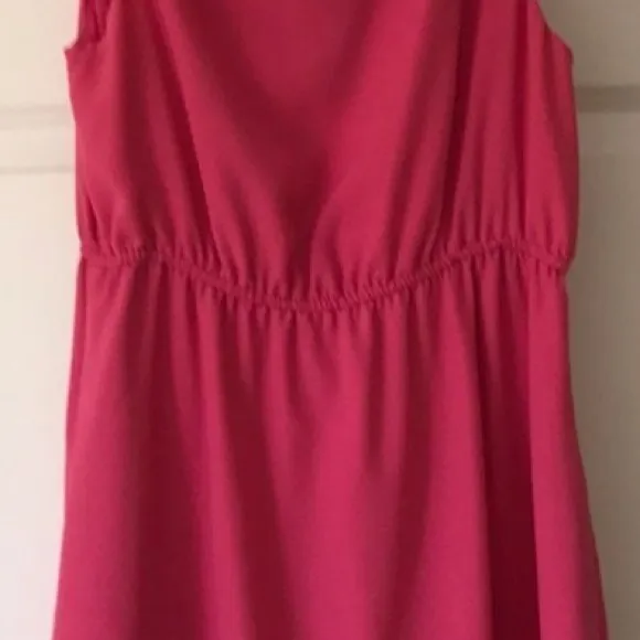 BCBG Generation NWT Ruffle Wrap Cocktail Dress Pink Size M Feminine Fairy Retro - Image 9