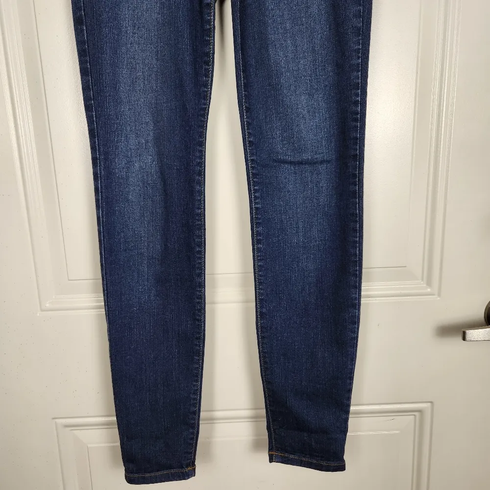 Women's Jeans Blue Skinny Stretch Size 7 / 28 - Image 3