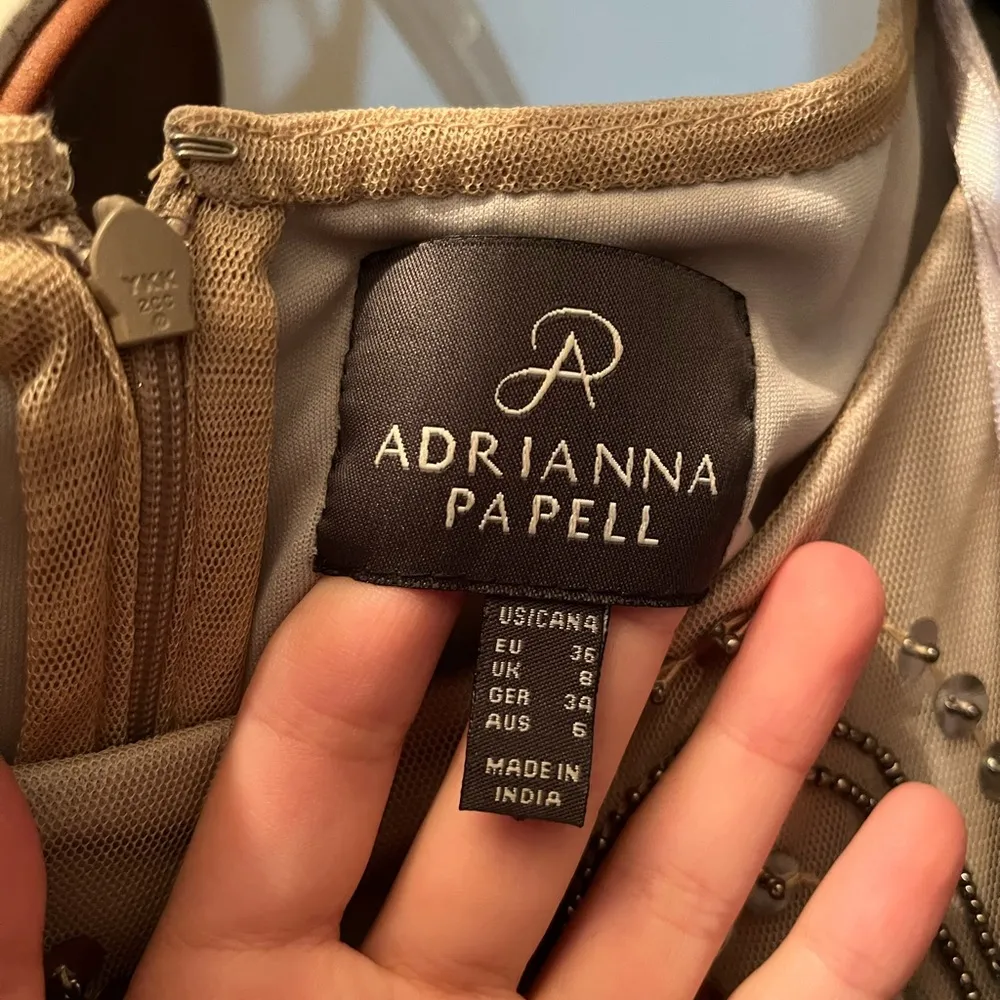 Adrianna Papell Sequin Mini Dress, Party, Wedding, Cocktail - Image 4