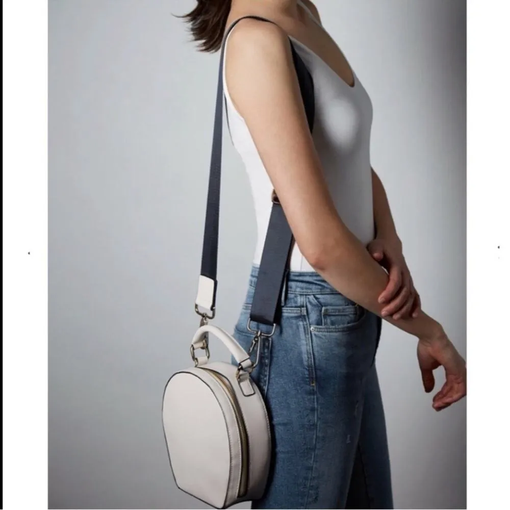 Deux Lux Yellow Annabelle Circle Crossbody Bag Purse - Image 6