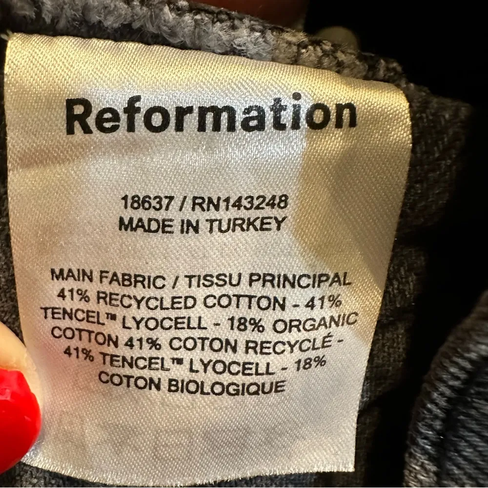 Reformation Charlie High Rise Jean Short in Havana Wash Size 27 - Image 13