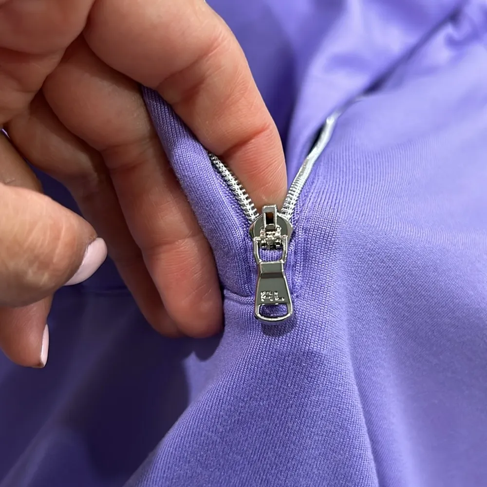 Polo golf Ralph Lauren quarter zip pullover Purple Size L - Image 4