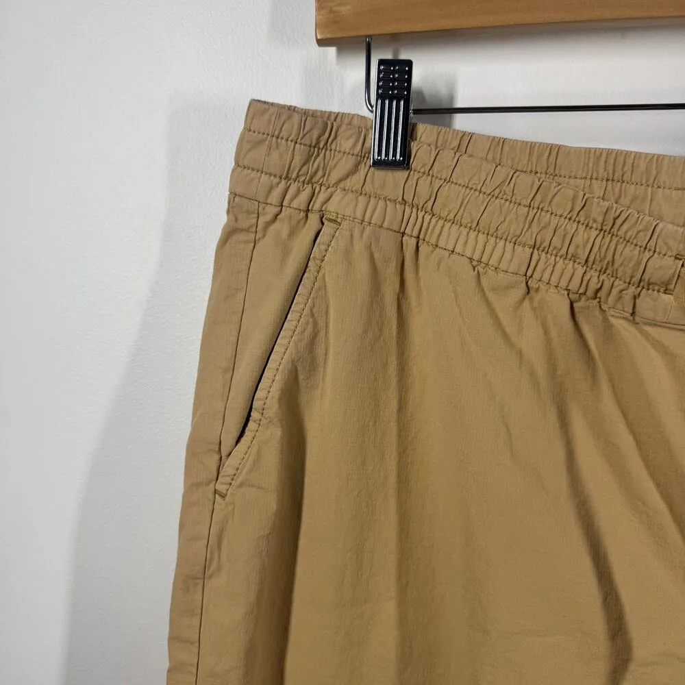 L.L. Bean Pants Women XL Plus Size Tan Cotton Blend Hiking Outdoor Camp #520285 - Image 4