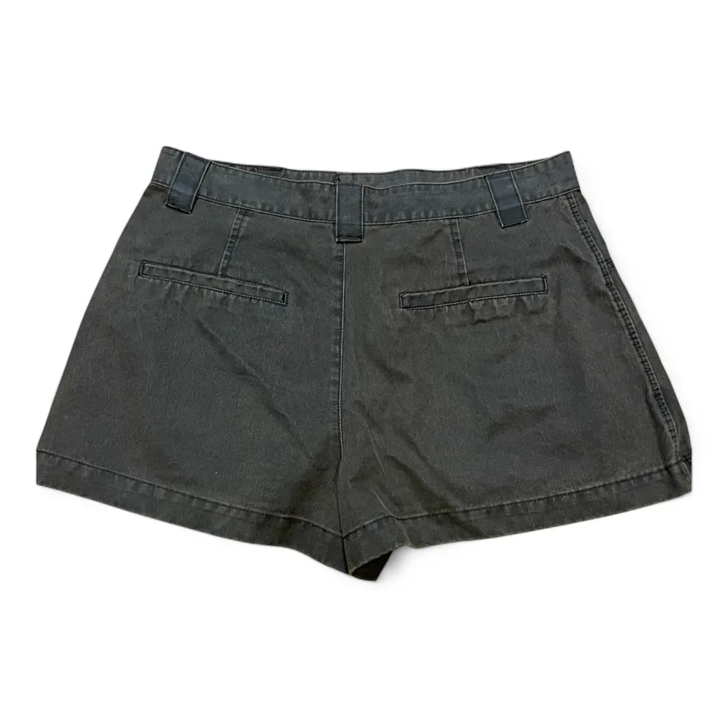 Zara Faded Brown Faux Leather Pleated‎ Mini Skirt Skort Boho Moto Size Medium - Image 2