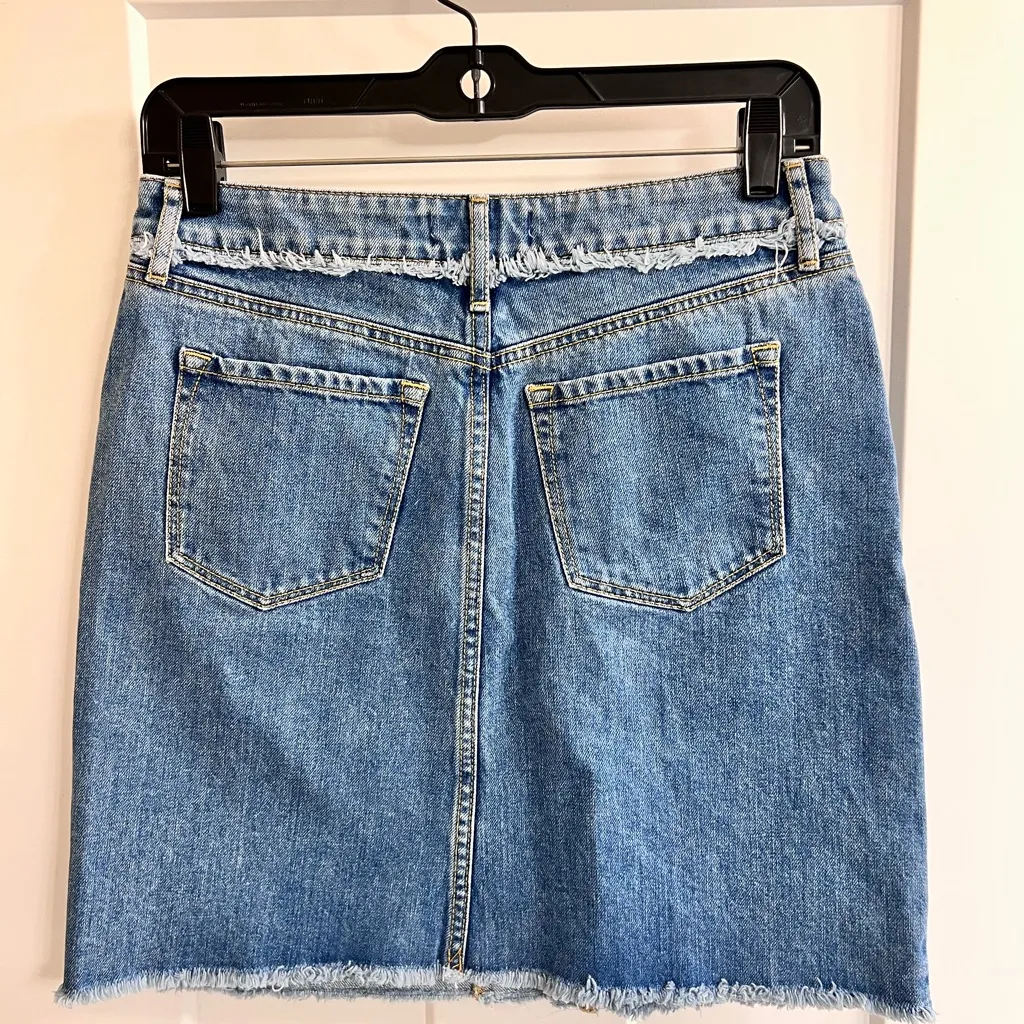 Loft ‎ Blue Denim Skirt - Image 4