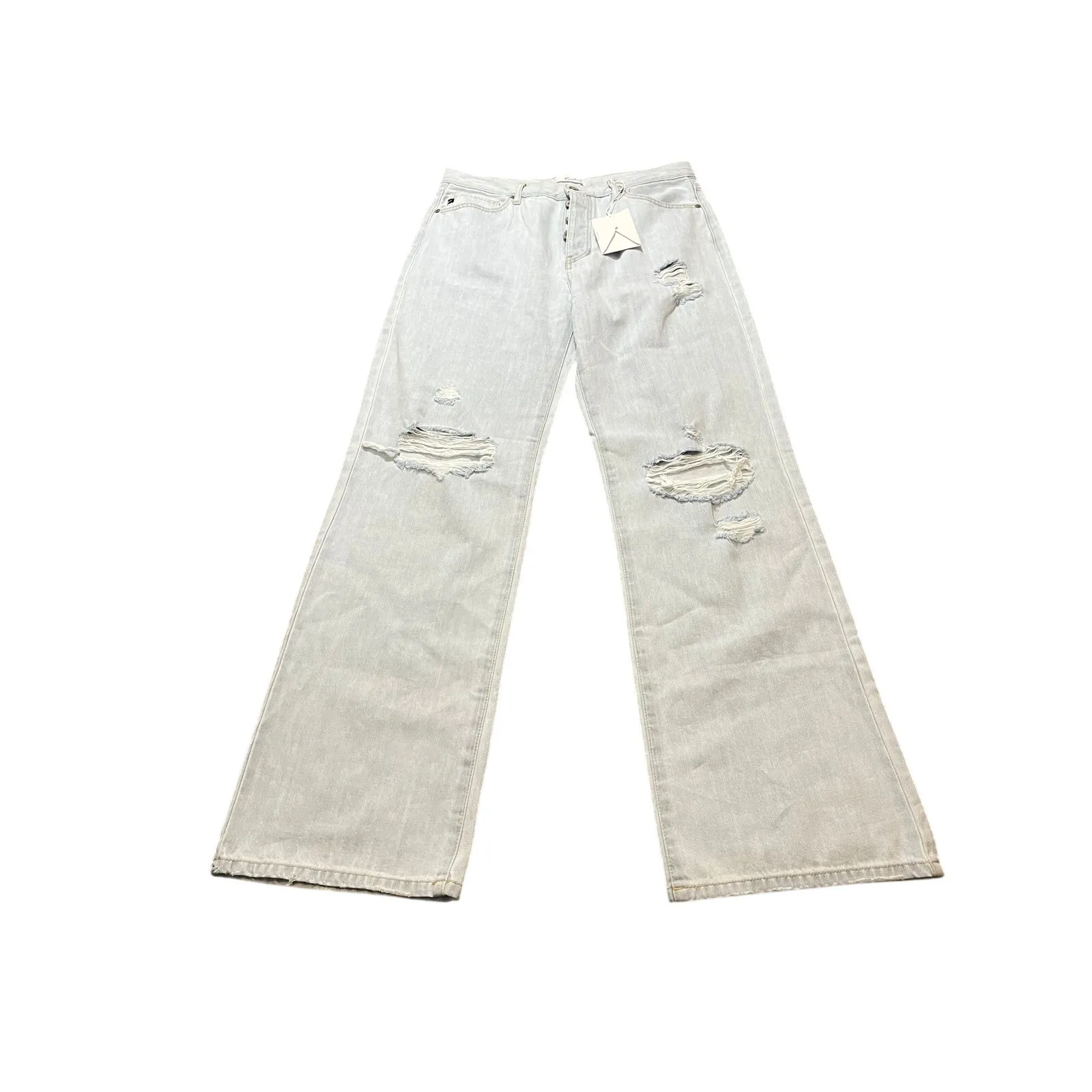 KanCan Montana Ultra High Rise 90's Flare Jeans Light Wash NWT Womens Size 15/31 - Image 2