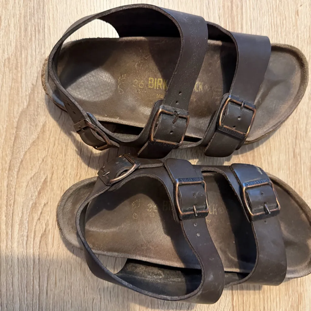 Birkenstock Milano Oiled Leather sandals Habana 36 (5) - Image 5