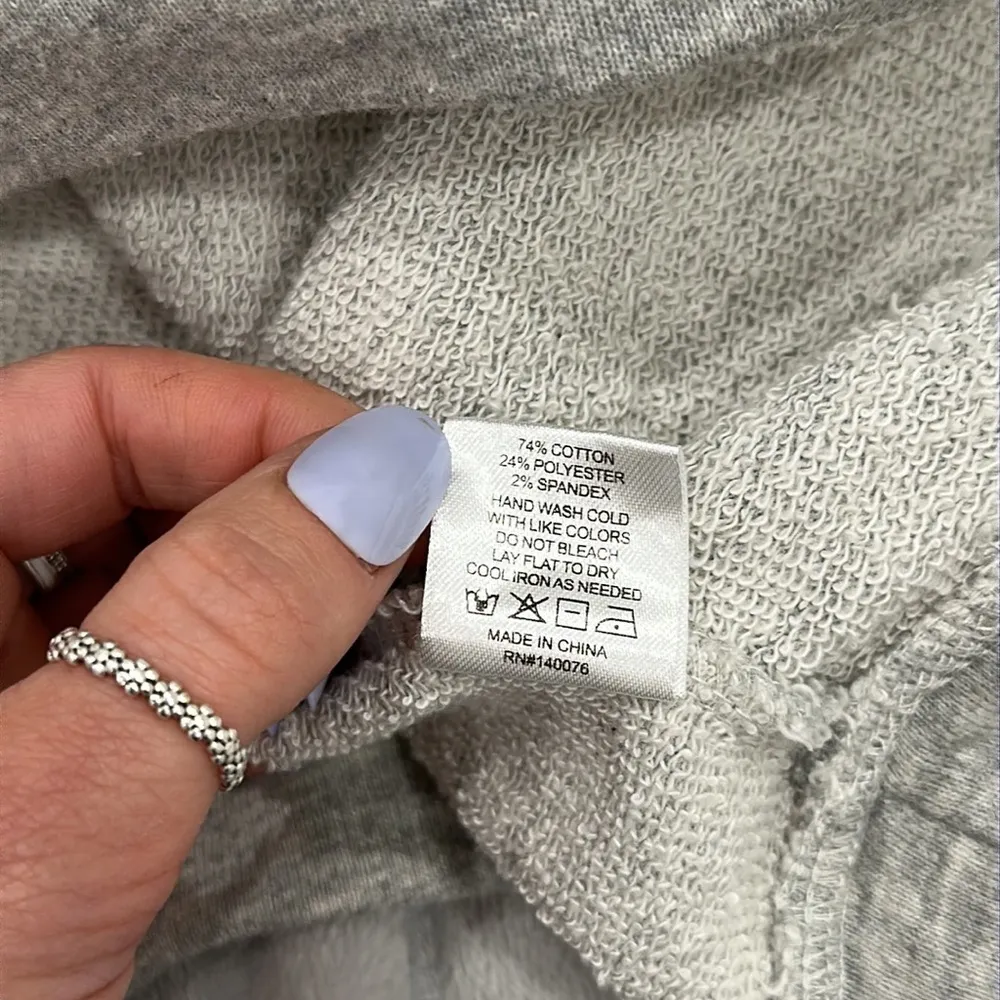 Generation Love Grey Fringe Sweater M - Image 5