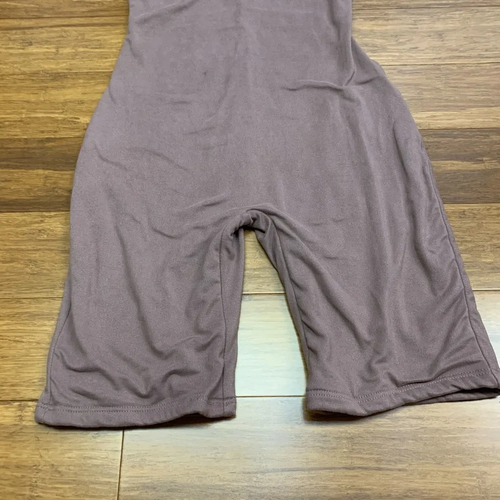 Pomelo Project One Shoulder Romper Womens Small Brown Jumpsuit Casual Athleisure - Image 3